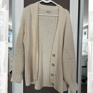 American Eagle oversized cardigan
